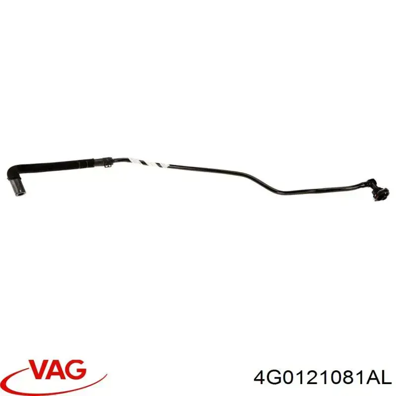 Патрубок системы охлаждения 4G0121081AL VAG