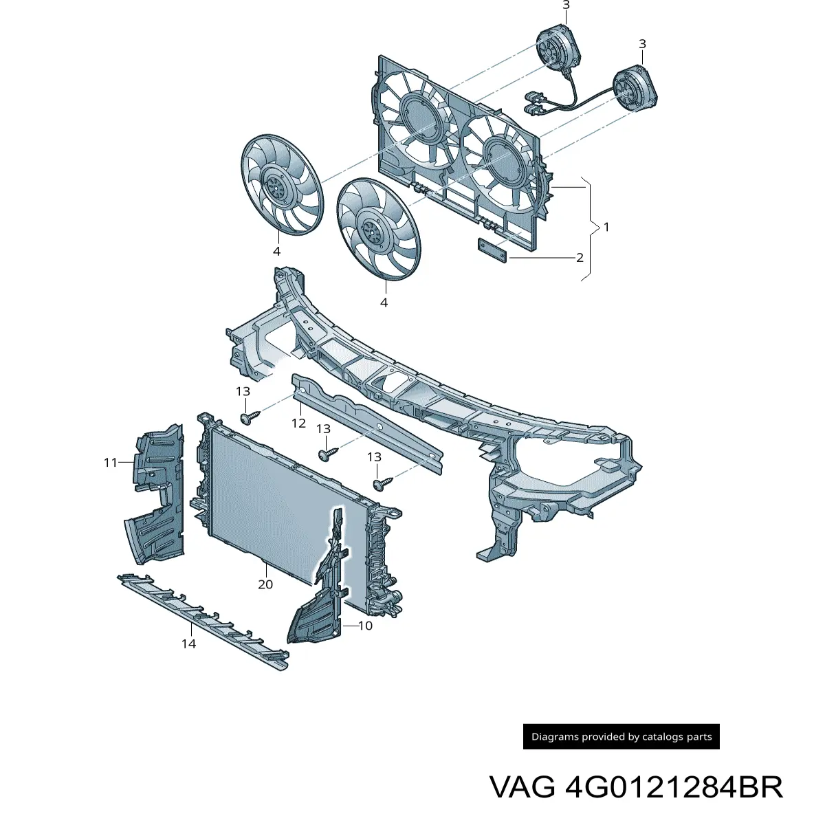 4G0121284BR VAG 