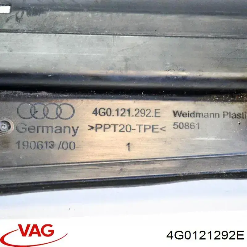 Воздуховод (дефлектор) радиатора VAG 4G0121292E цена, от 6.33 USD
