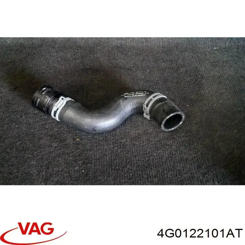 Патрубок радиатора 4G0122101AT VAG