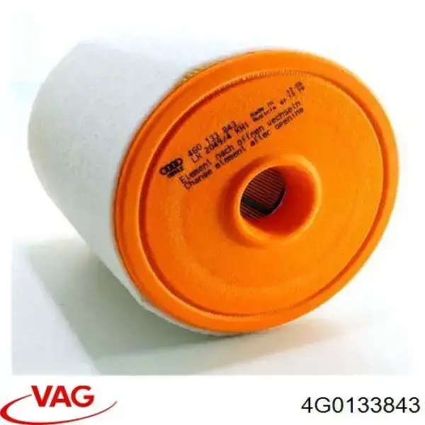 Фильтр воздушный VAG 4G0133843