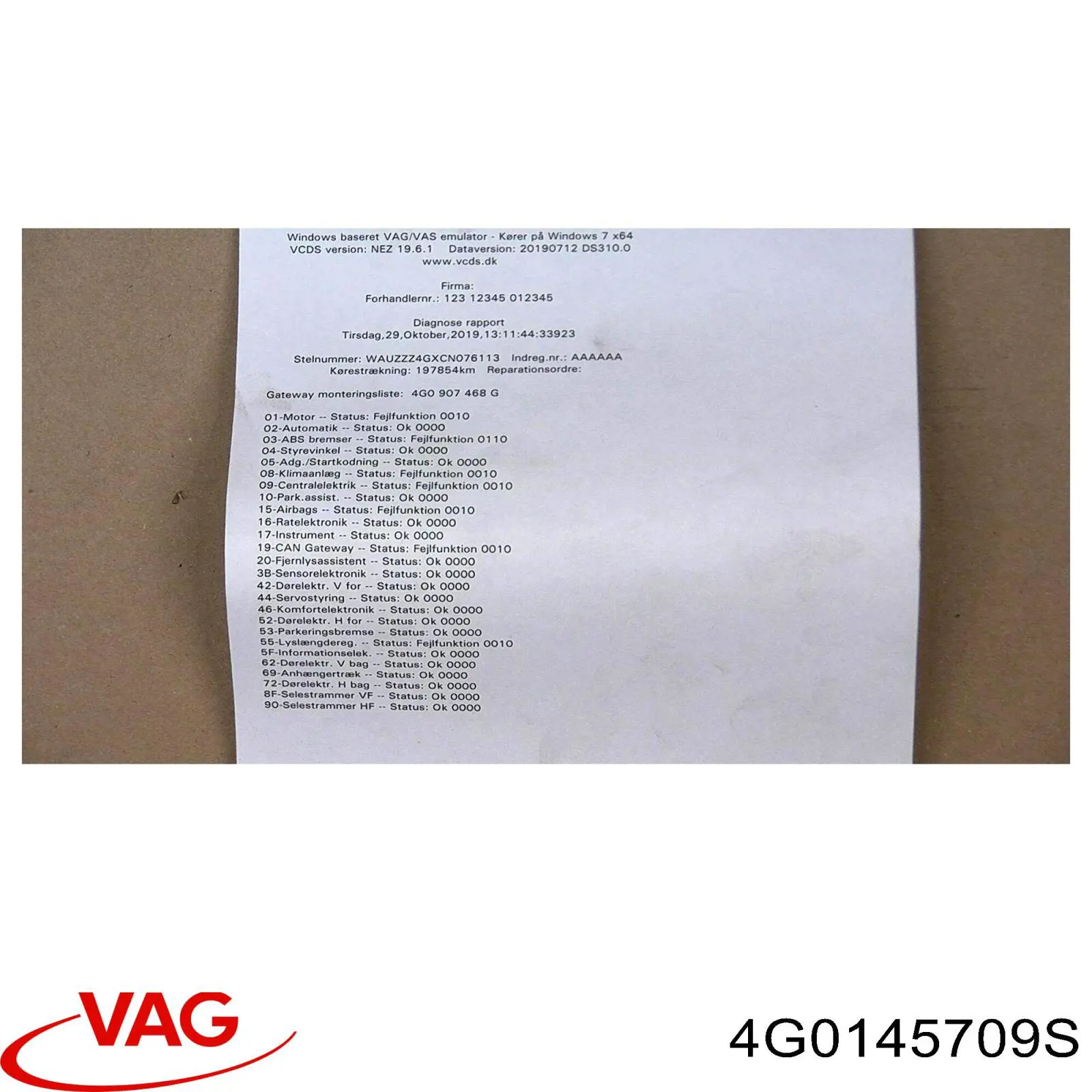 Шланг/патрубок интеркуллера VAG 4G0145709S цена, от 28.08 USD