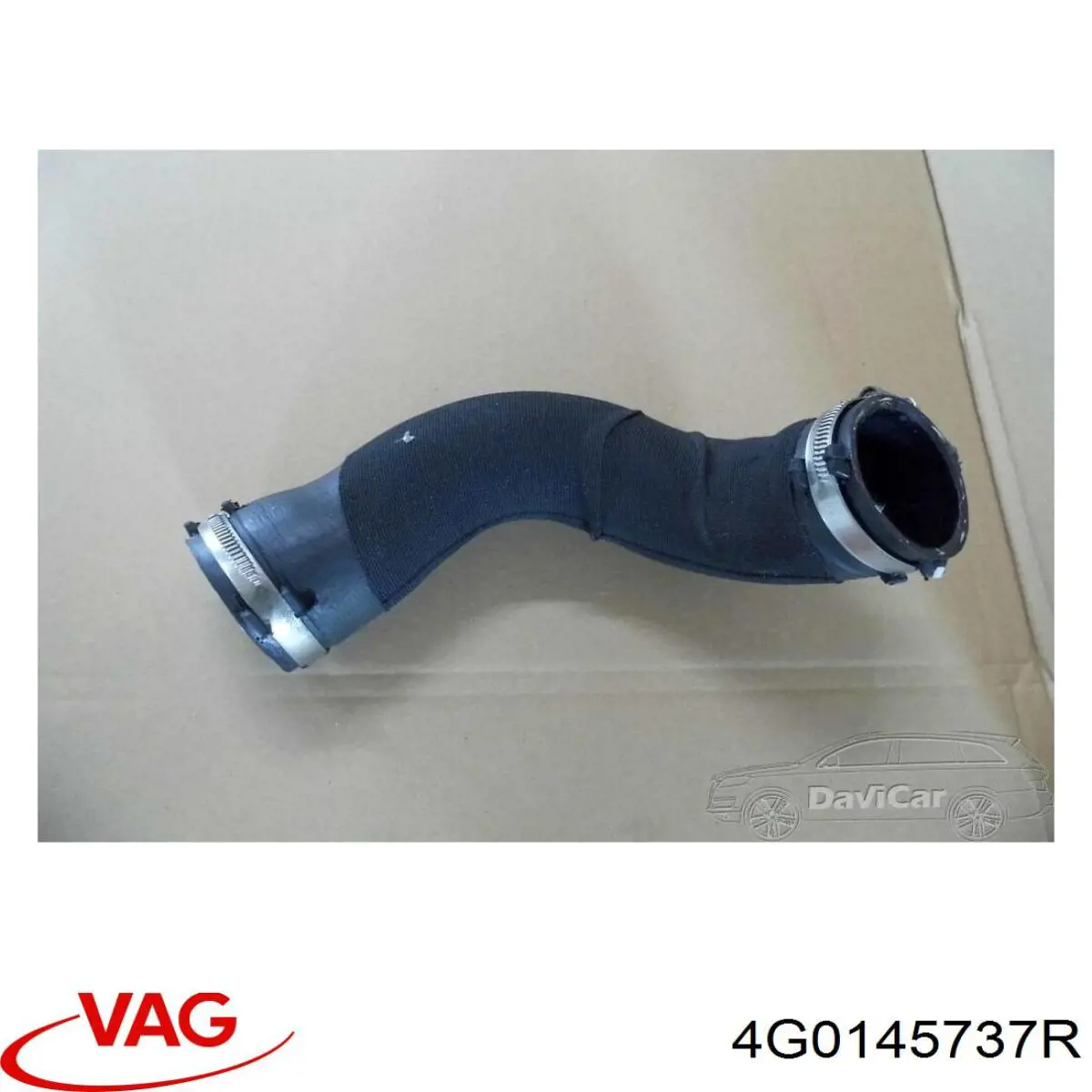 Патрубок дроссельной заслонки 4G0145737R VAG