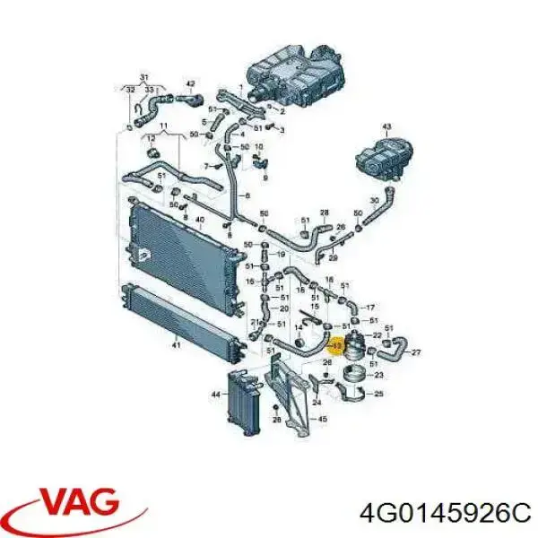  VAG 4G0145926C цена, от 8.89 USD
