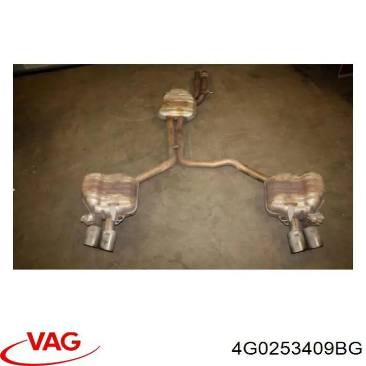 4G0253409BG VAG Глушитель центральный