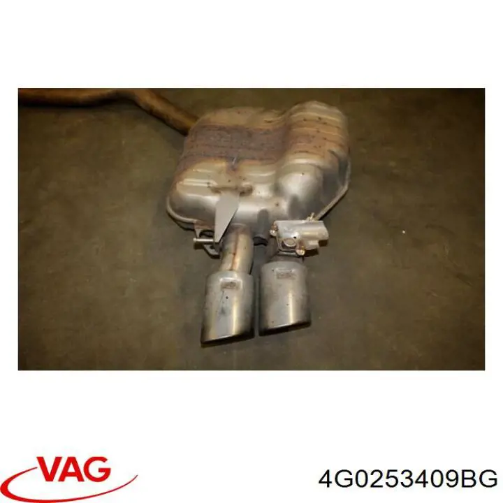 Глушитель, центральная часть VAG 4G0253409BG цена, от 169.49 USD