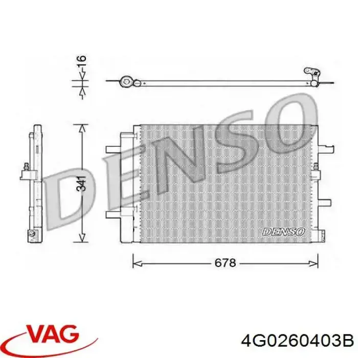 4G0260403B VAG Конденсатор