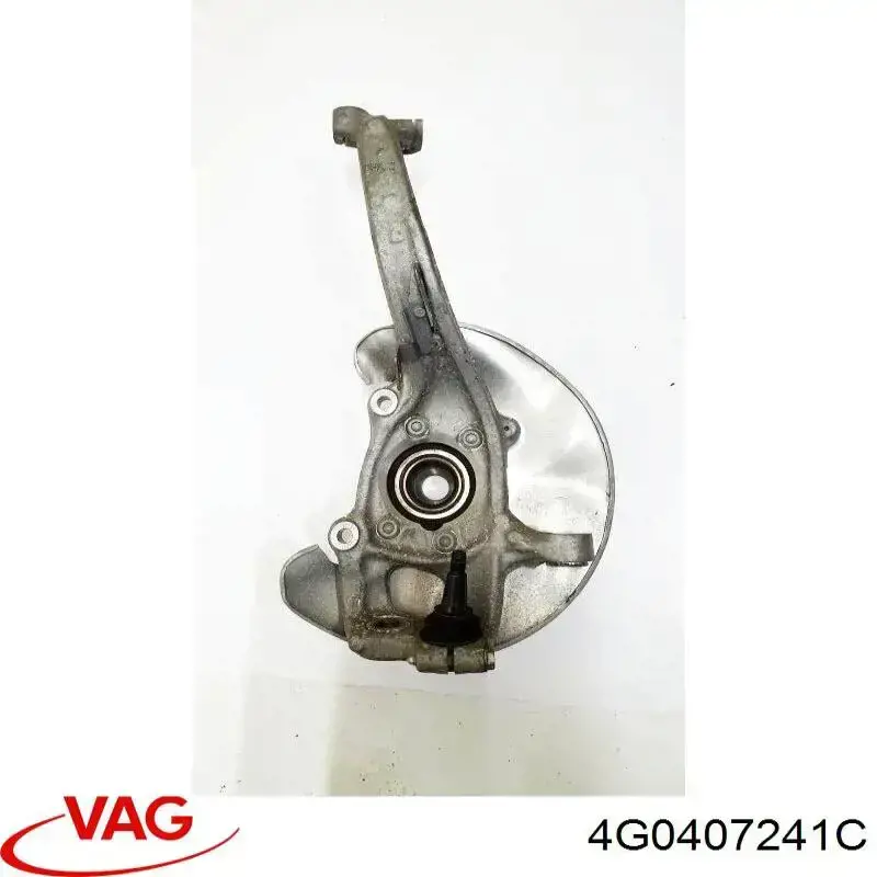 Цапфа (поворотный кулак) передний левый VAG 4G0407241C цена, от 215.38 USD