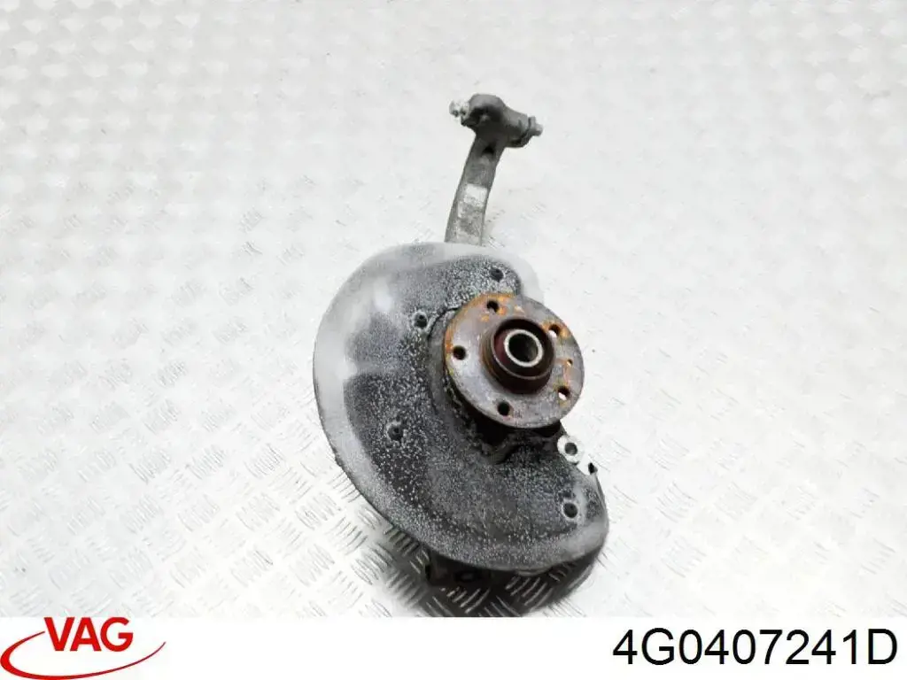 Цапфа (поворотный кулак) передний левый VAG 4G0407241D цена, от 228.05 USD