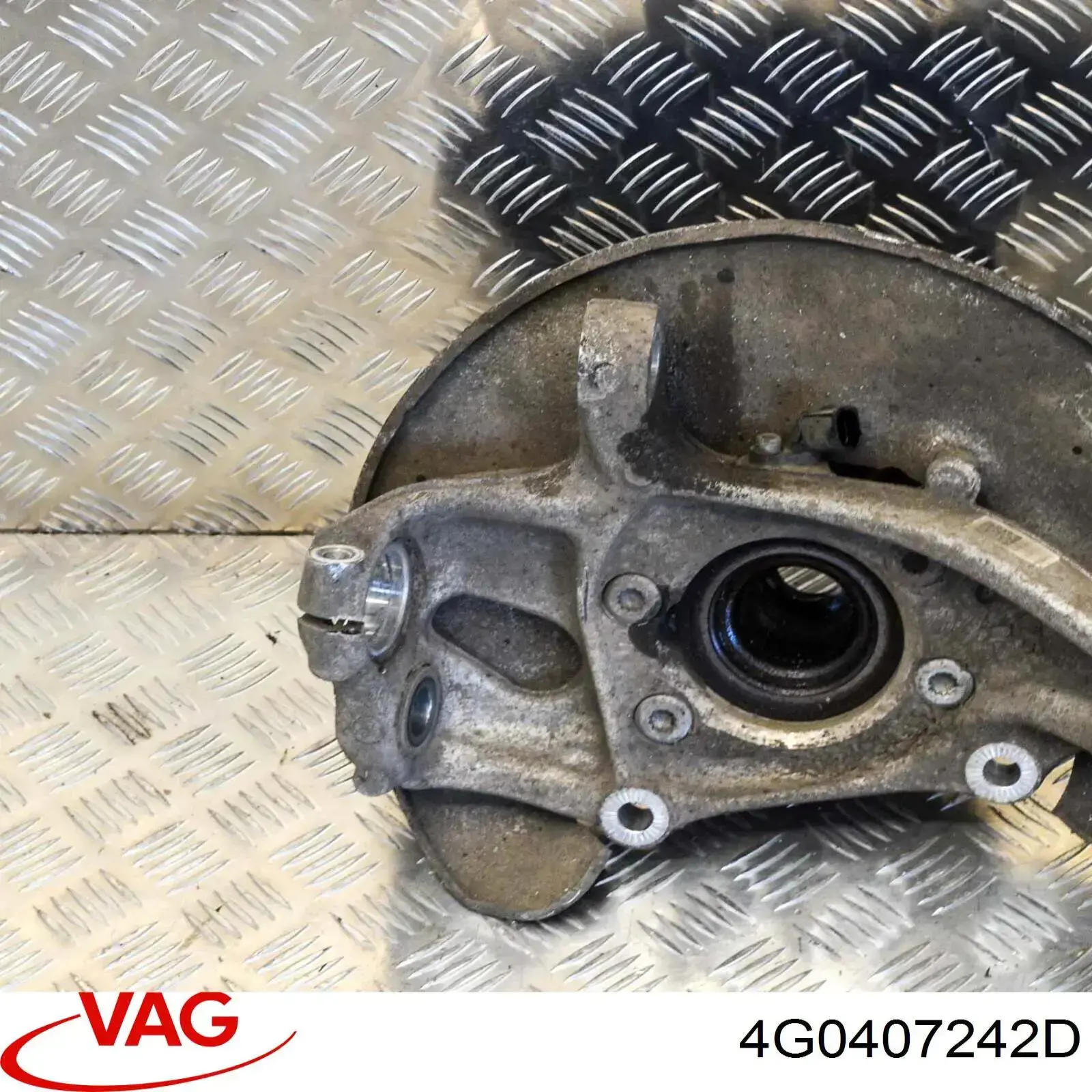 Купить 4G0407242D VAG Ось передняя и поворотные кулаки