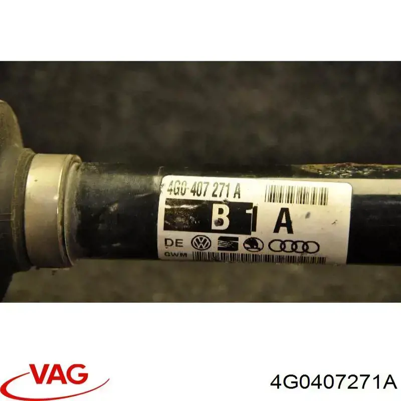 Полуось (привод) передняя VAG 4G0407271A цена, от 100.73 USD