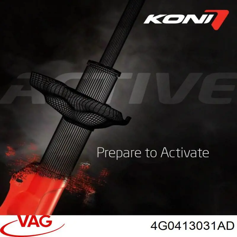 Амортизаторы передние VAG 4G0413031AD