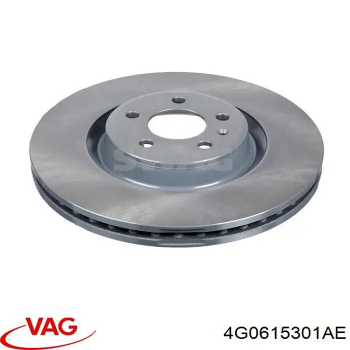 Передние тормозные диски 4G0615301AE VAG