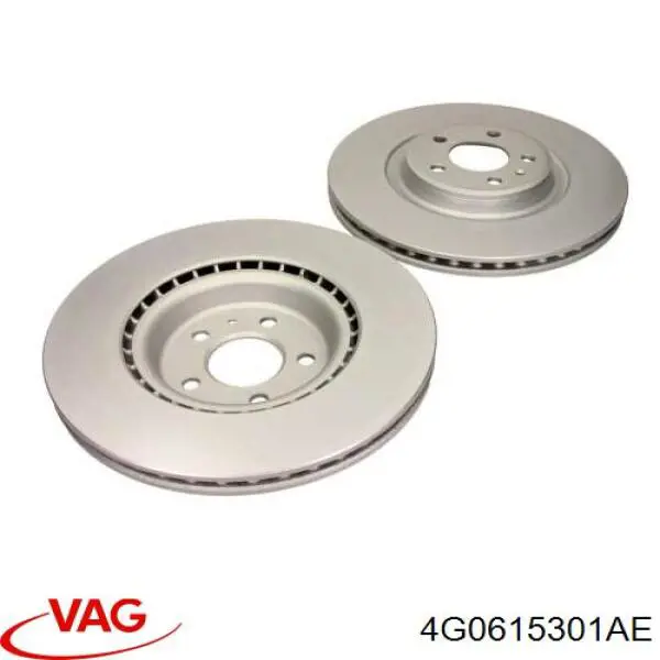 Передний тормозной диск VAG 4G0615301AE