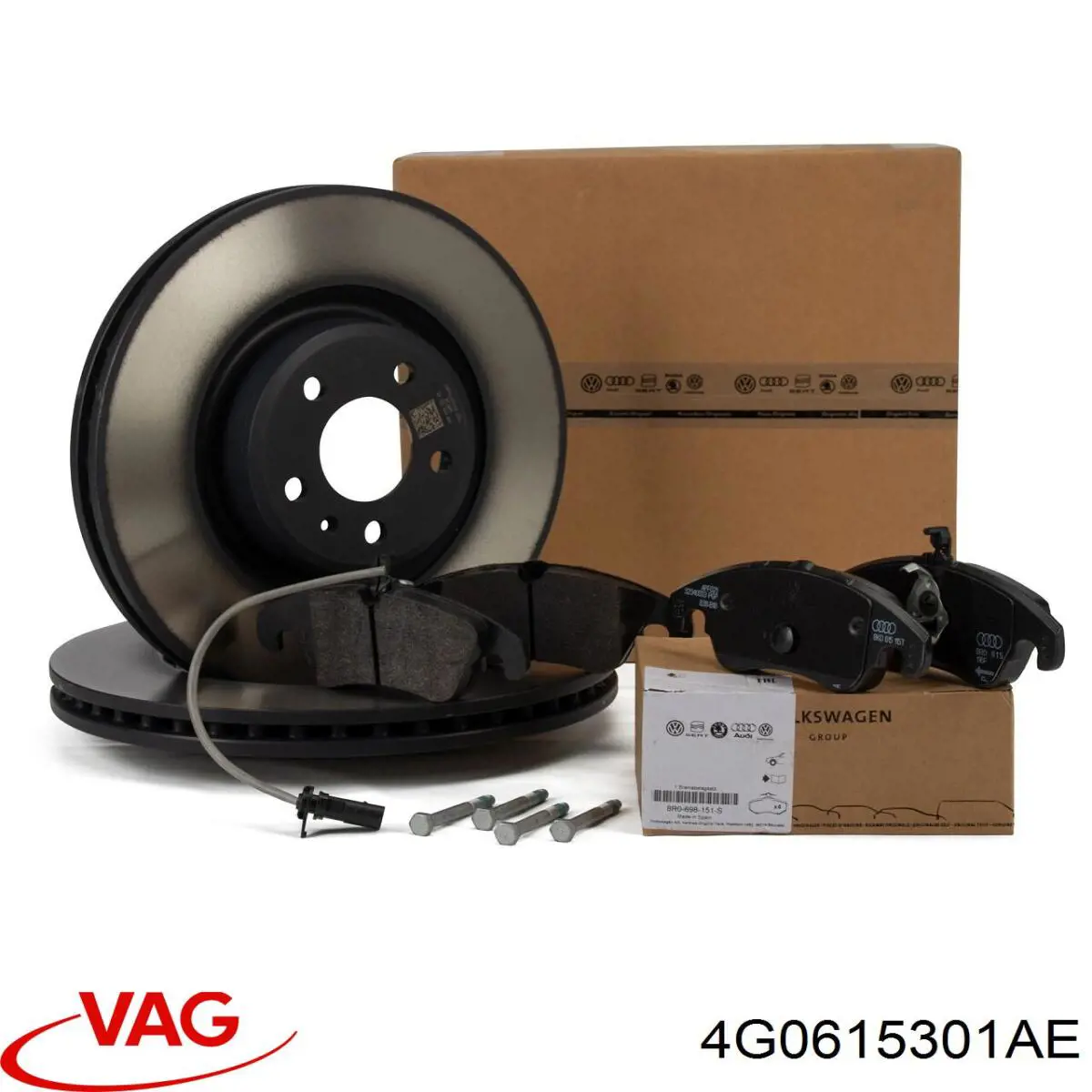 Тормоз дисковый передний VAG 4G0615301AE цена, от 243.80 USD