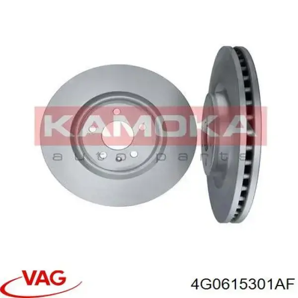 Передний тормозной диск VAG 4G0615301AF