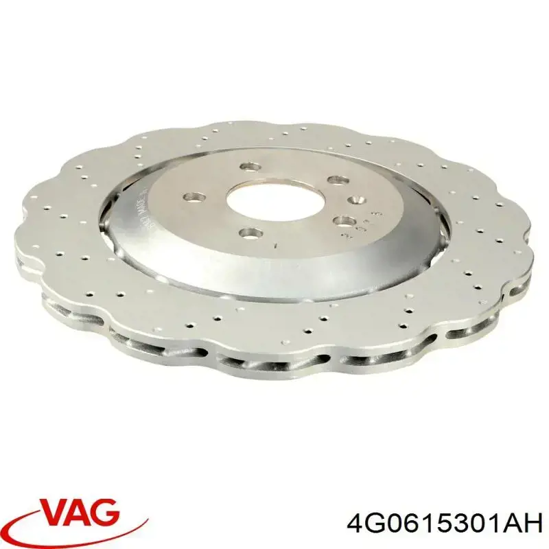 Тормоз дисковый передний VAG 4G0615301AH цена, от 558.89 USD