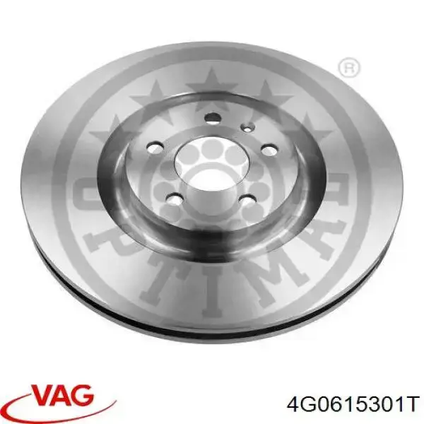 Купить 4G0615301T VAG Ротор тормозной