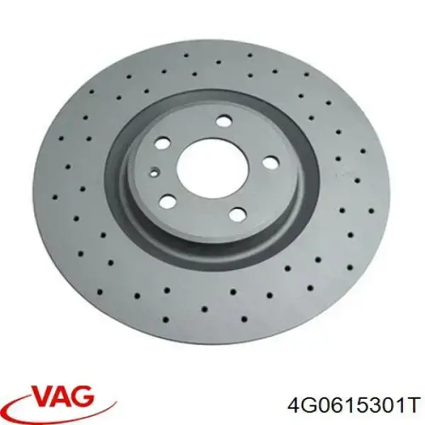Купить 4G0615301T VAG Ротор тормозной