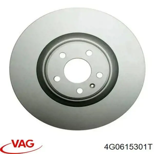 Передние тормозные диски 4G0615301T VAG