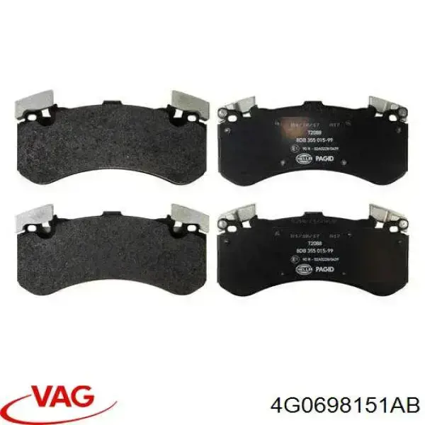 Купить B111365 Denckermann Колодки тормозные