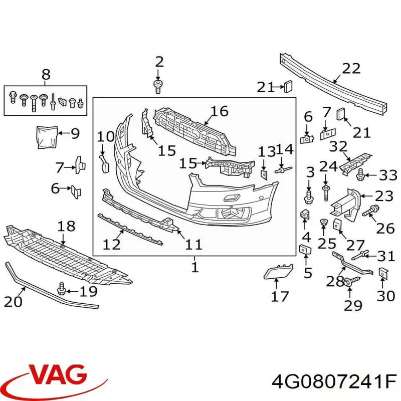  4G0807241FGRU Market (OEM)