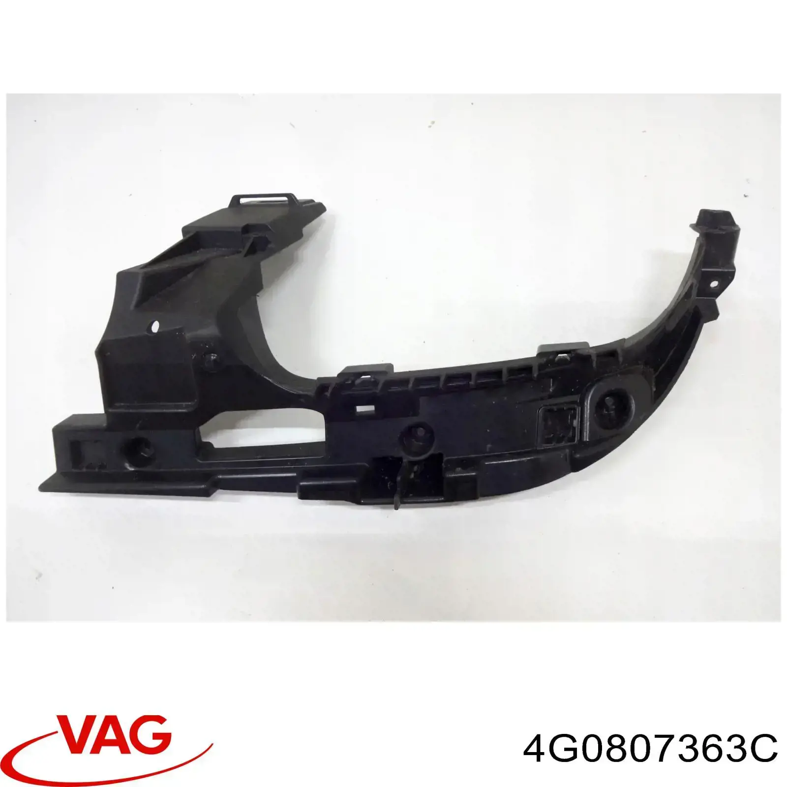 Кронштейн бампера заднего левый 4G0807363C VAG