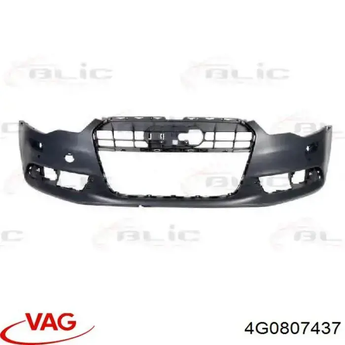 Бампер передний VAG 4G0807437