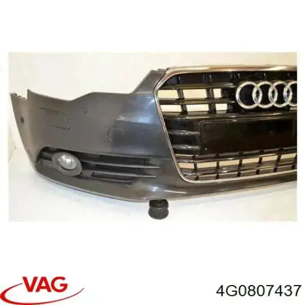4G0807437 VAG Бампер передний в сборе