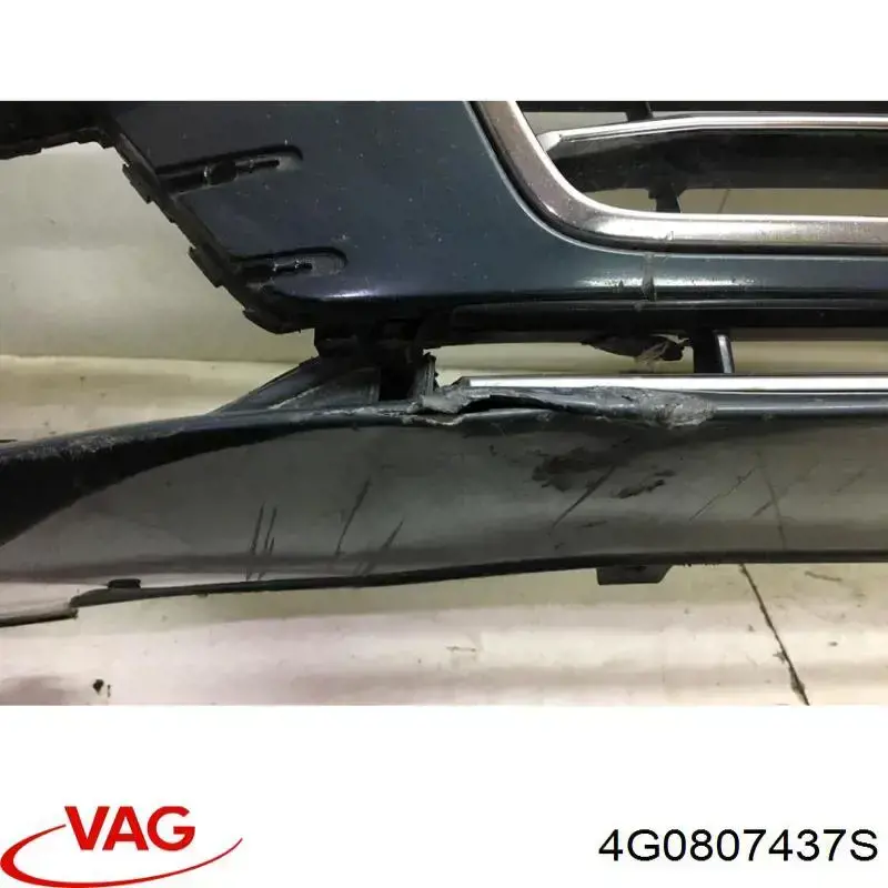 Купить 4G0807437S VAG Буфер (бампер) передний