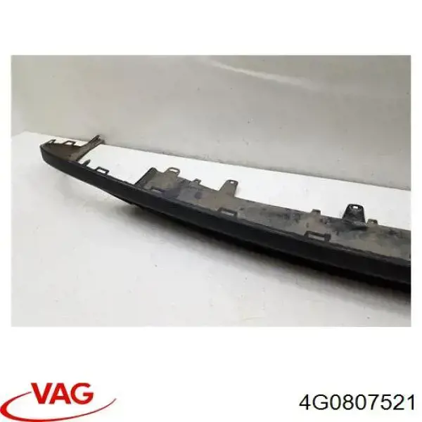 Спойлер заднего бампера 4G0807521 VAG