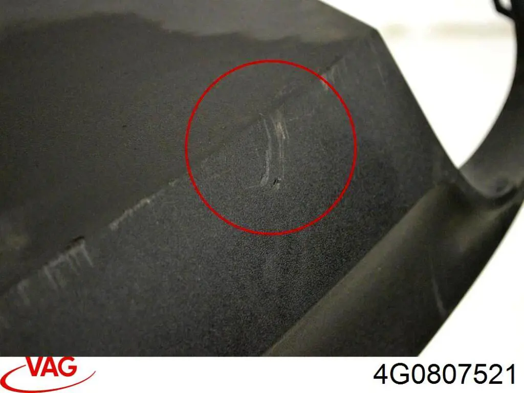 Юбка заднего бампера VAG 4G0807521 цена, от 25.31 USD