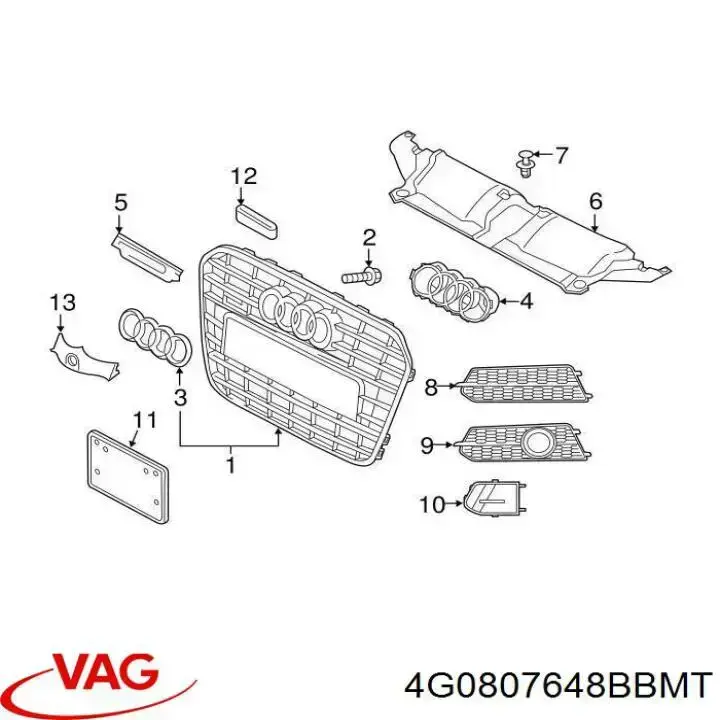 4G0807648BBMT Market (OEM) 