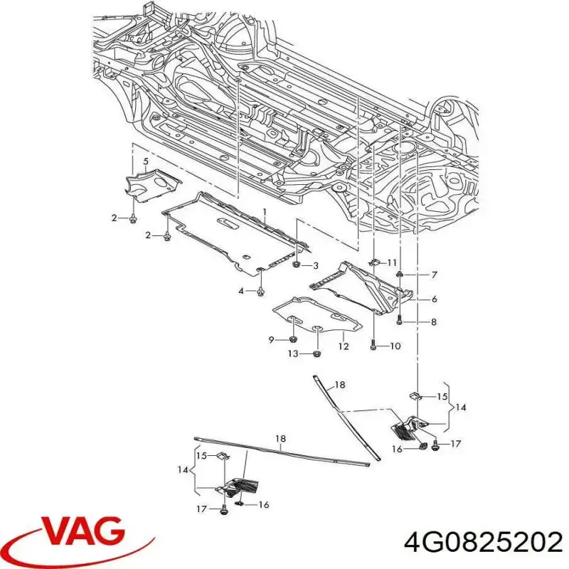  4G0825202 VAG