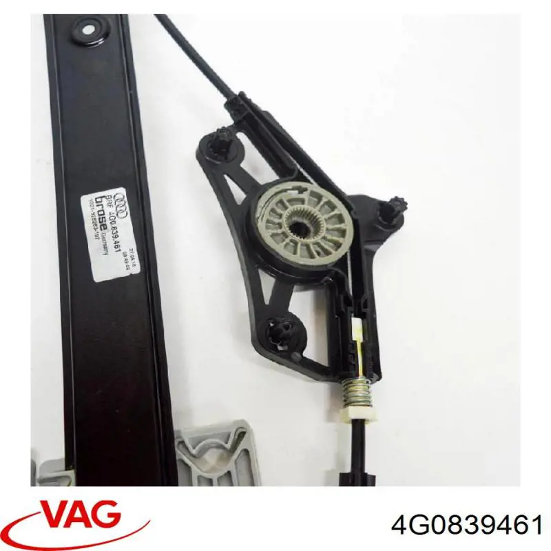 Стеклоподъемник левой задней двери VAG 4G0839461