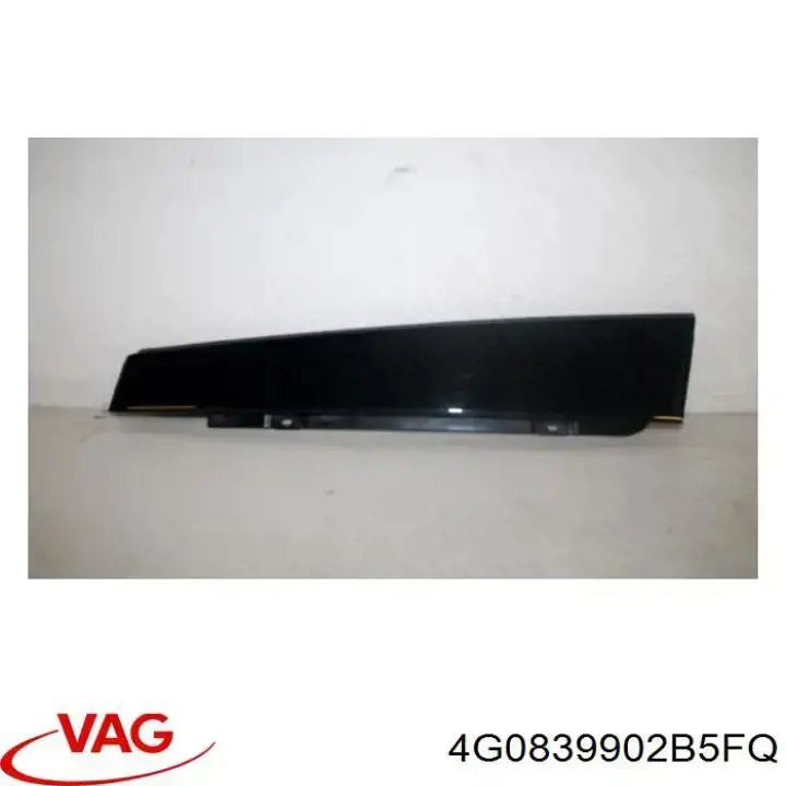Накладка задней двери, правой, вертикальная VAG 4G0839902B5FQ