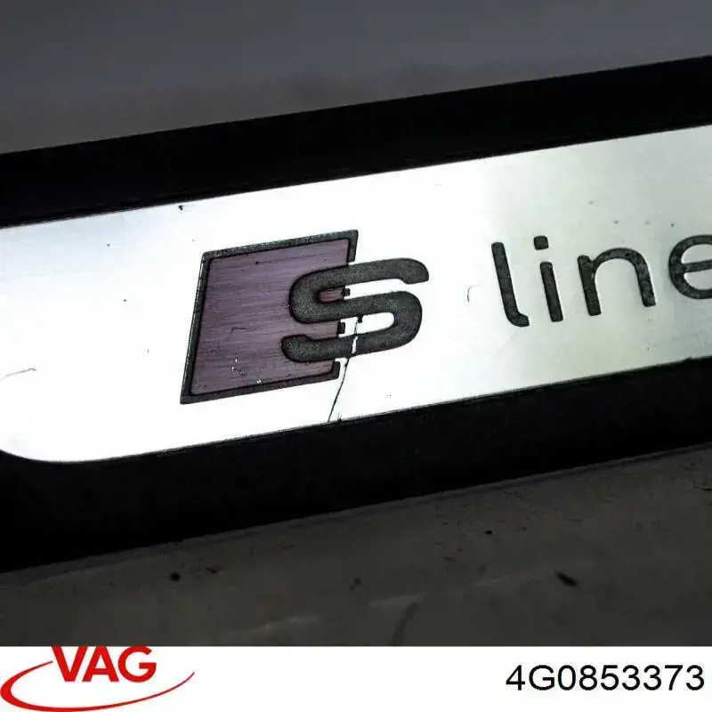 Накладка дверного порога внутренняя передняя левая VAG 4G0853373 цена, от 3.39 USD