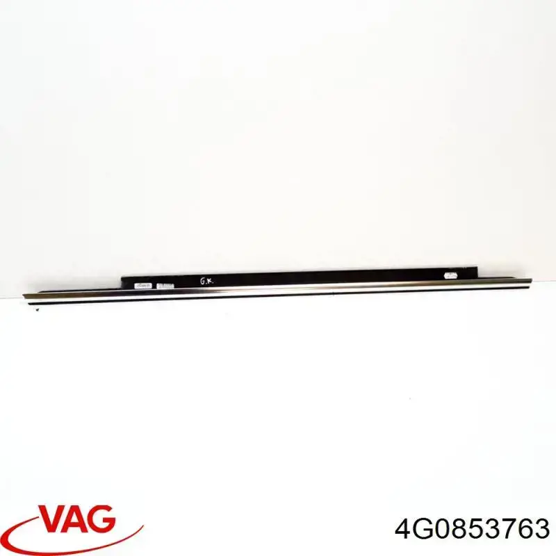4G0853763 VAG Молдинг опускного стекла нижний, двери задней, левой