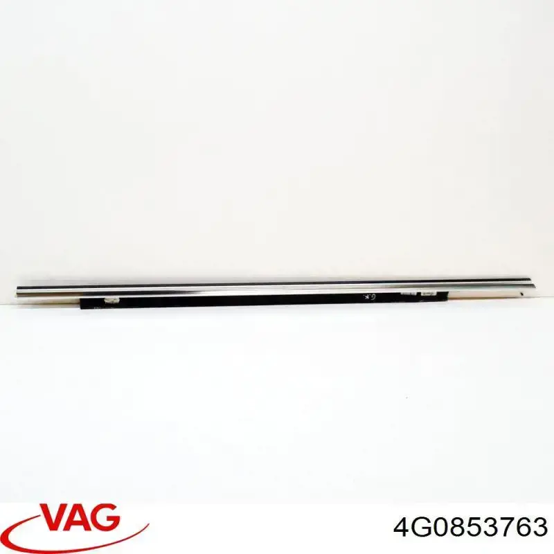 Молдинг опускного стекла двери задней левой VAG 4G0853763 цена, от 16.67 USD
