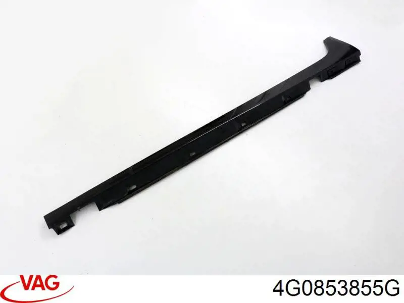 Накладка (молдинг) порога наружная левая VAG 4G0853855G цена, от 42.33 USD