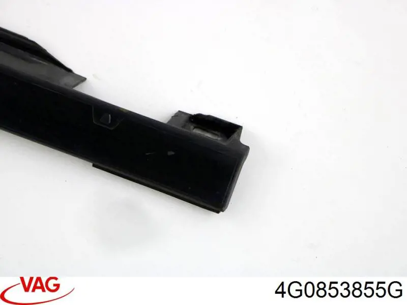 Накладка (молдинг) порога наружная левая VAG 4G0853855G