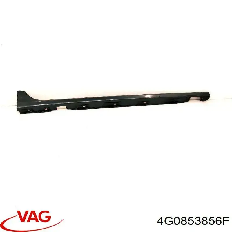 Накладка (молдинг) порога наружная правая VAG 4G0853856F