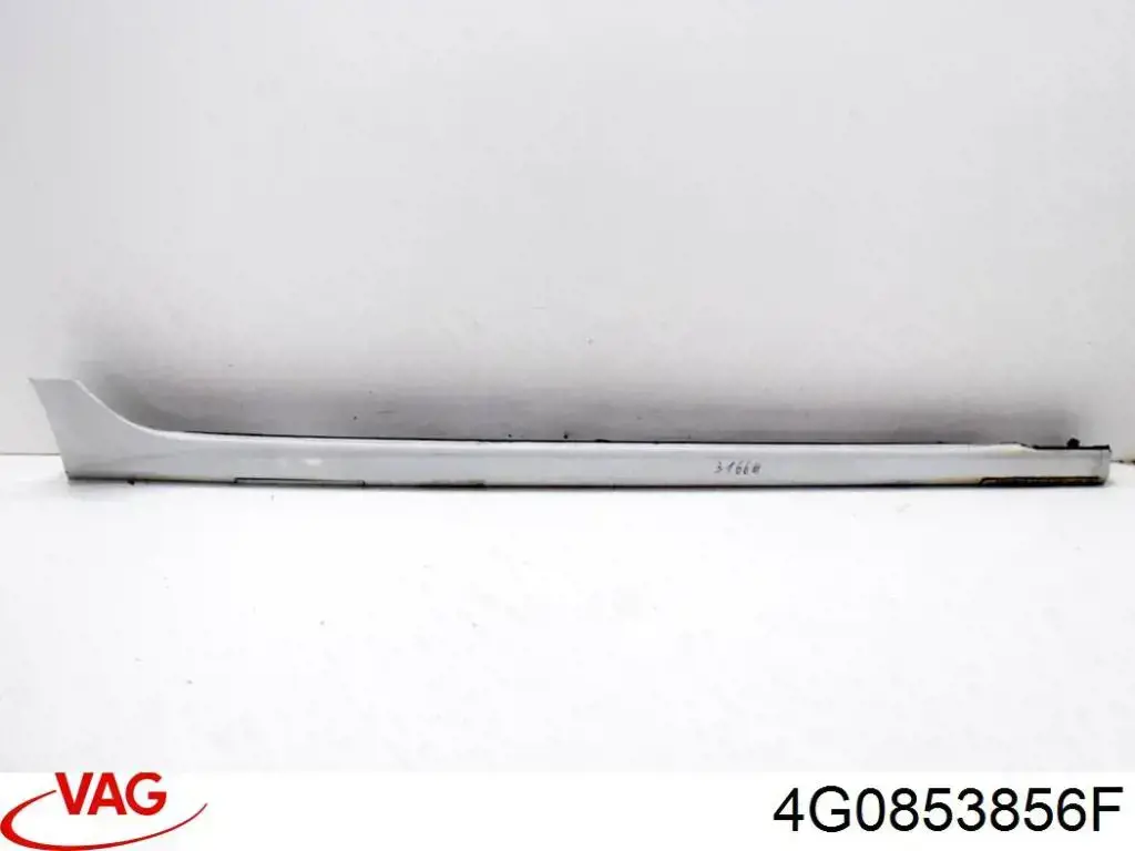 Купить 4G0853856F VAG Накладка (молдинг) порога наружная правая