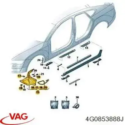 4G0853888J VAG/Audi