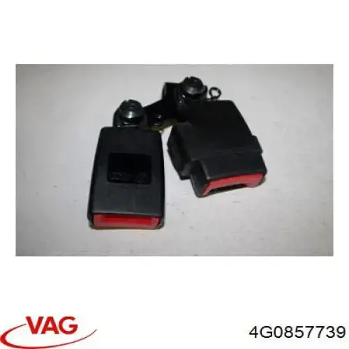 4G0857739 VAG Рычаг фиксатор ремня безопасности задний левый