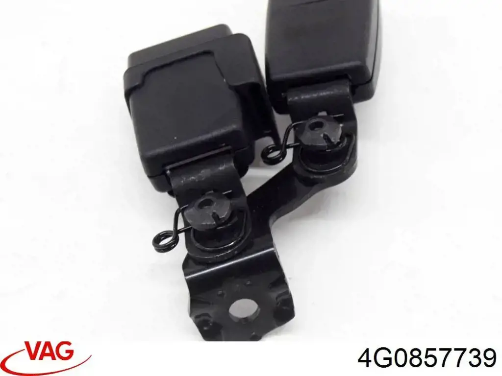 Рычаг (замок) фиксации ремня безопасности задний левый VAG 4G0857739