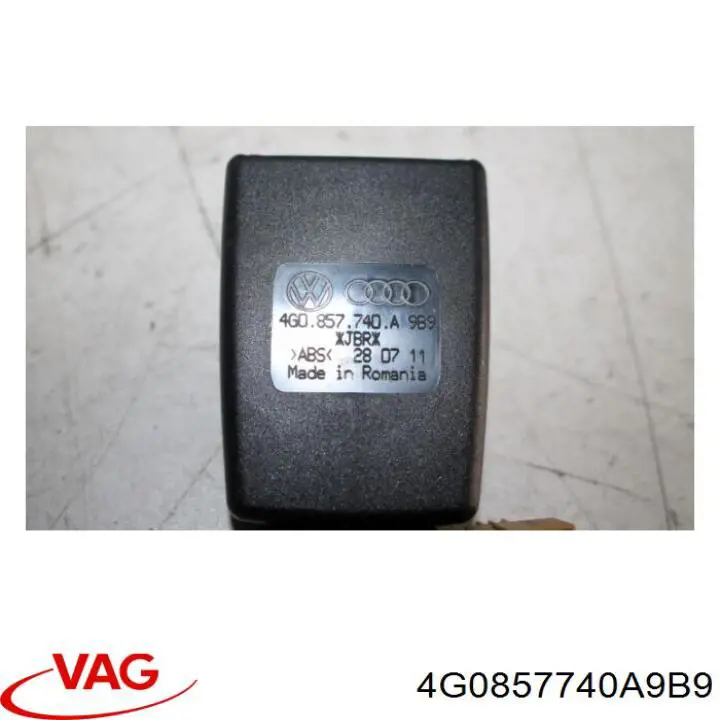Рычаг фиксации ремня безопасности задний правый VAG 4G0857740A9B9 цена, от 5.64 USD