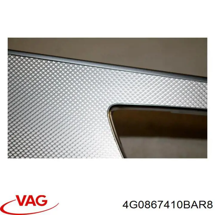Облицовка внутренней ручки двери передней правой VAG 4G0867410BAR8 цена, от 38.09 USD