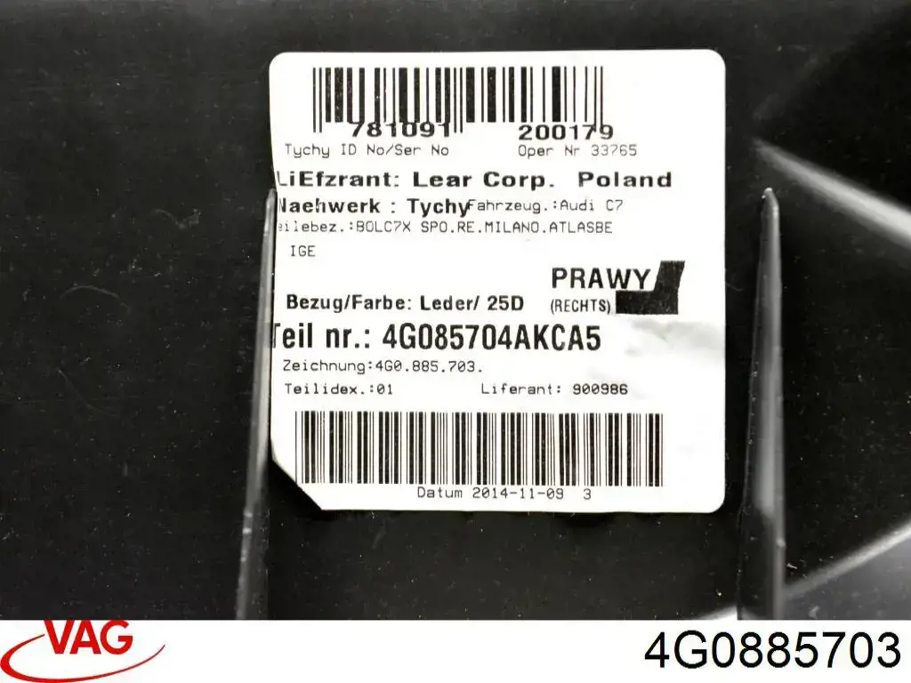 4G0885703 VAG 