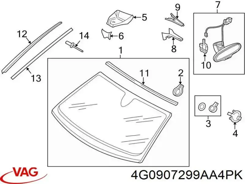  4G0907299AA4PK VAG